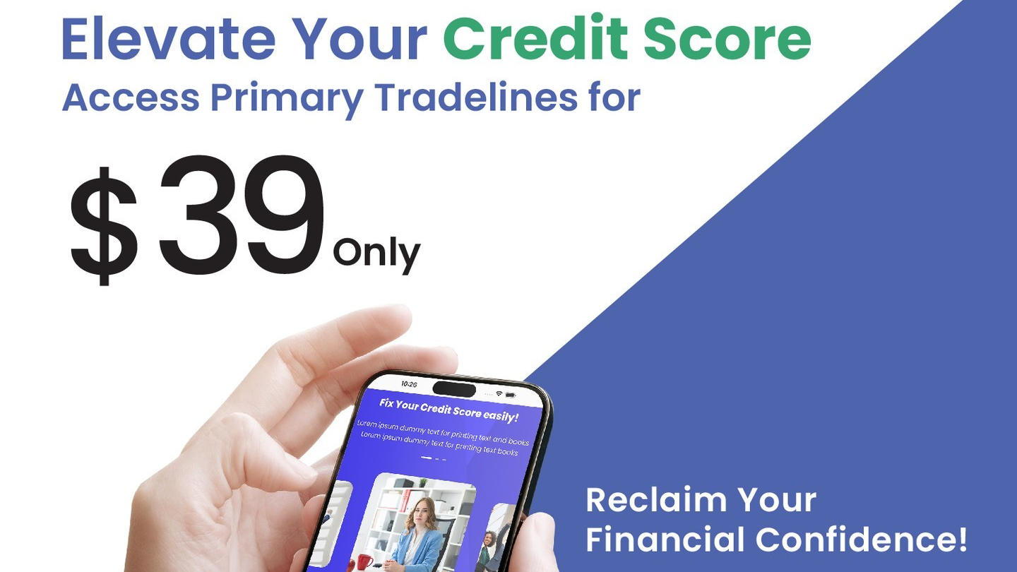 For a one-time fee of just , you get exclusive access to our handpicked selection of Primary Tradelines. Buy tradelines from primarytradelines.com